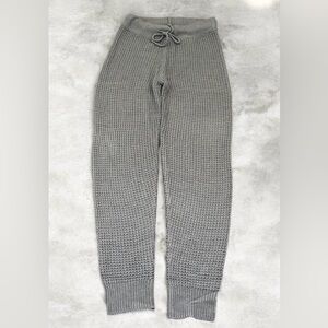 Love and Liberty Crocheted Sweater Joggers Size Small